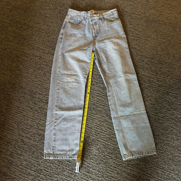 Princess Polly Holly Asymmetric Straight Leg Jean - Picture 4 of 11